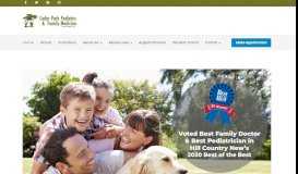 
							         Cedar Park Pediatric & Family Medicine: Home								  
							    