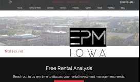 
							         Cedar Valley Property Management - EPM Iowa								  
							    