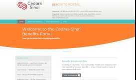 
							         Cedars-Sinai Benefits Portal								  
							    