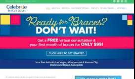 
							         Celebrate Dental - Dentist & Braces San Antonio | Albuquerque Braces								  
							    