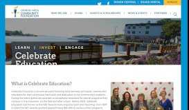 
							         Celebrate Education - Oshkosh Area Community Foundation								  
							    