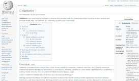 
							         Cellebrite - Wikipedia								  
							    