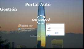 
							         Cencosud - Portal Autogestión								  
							    