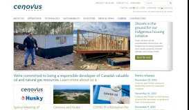 
							         Cenovus Energy is an integrated Canadian oil company								  
							    
