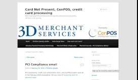 
							         CenPOS | Card Not Present, CenPOS, credit card processing ...								  
							    