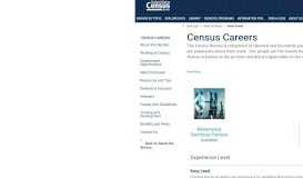 
							         Census Careers - Census Bureau								  
							    