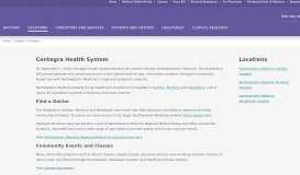 
							         Centegra Health System | Northwestern Medicine								  
							    