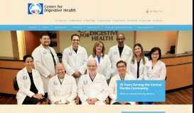 
							         Center for Digestive Health								  
							    