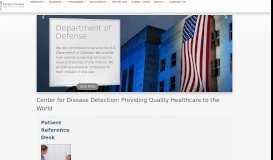 
							         Center for Disease Detection - Global Operations — Personal Service								  
							    