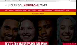 
							         Center for Diversity and Inclusion (CDI) - University of Houston								  
							    