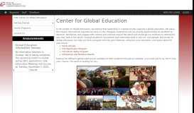 
							         Center for Global Education								  
							    