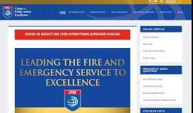 
							         Center for Public Safety Excellence: Home								  
							    