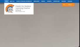 
							         Center for Student Learning Charter School / Homepage								  
							    