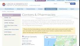 
							         Centers & Pharmacies - CHCWM - Cancer & Hematology Centers of ...								  
							    