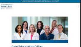 
							         Central Arkansas Women's Group								  
							    