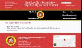 
							         Central - Brecksville Broadview Heights City School District								  
							    