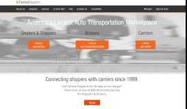 
							         Central Dispatch | The Auto Industry's Vehicle Transport Marketplace								  
							    