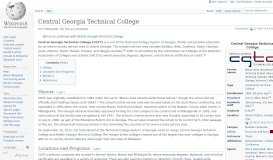 
							         Central Georgia Technical College - Wikipedia								  
							    