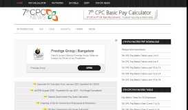 
							         CENTRAL GOVERNMENT EMPLOYEES NEWS — 7th PAY ...								  
							    