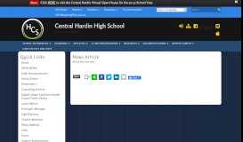 
							         Central Hardin High School								  
							    