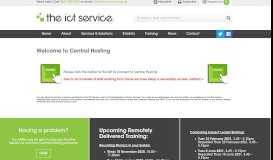 
							         Central Hosting Connection - The ICT Service : The ICT Service								  
							    