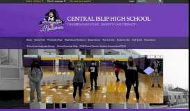 
							         Central Islip High School: Home								  
							    