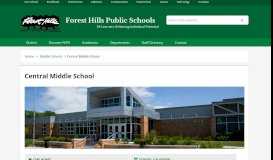 
							         Central Middle School – Forest Hills Public Schools								  
							    