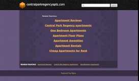 
							         Central Park Regency Apartments | Apartments in Cypress, TX								  
							    