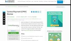 
							         Central Payment (CPAY) Review 2019 | Reviews, Ratings, Complaints								  
							    