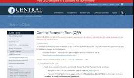 
							         Central Payment Plan (CPP)								  
							    