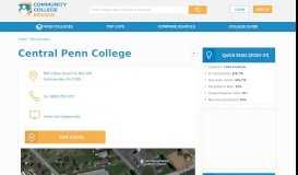 
							         Central Penn College Profile (2018-19) | Summerdale, PA								  
							    