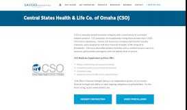 
							         Central States Indemnity (CSI) - Savers Marketing								  
							    