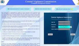 
							         Central Vigilance Commission: Home								  
							    