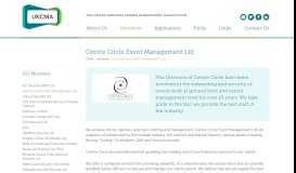 
							         Centre Circle Event Management Ltd | UKCMA								  
							    