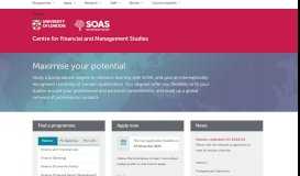 
							         Centre for Financial and Management Studies | SOAS University of ...								  
							    