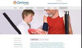 
							         Centrex Rehab » Cardiac Solutions								  
							    