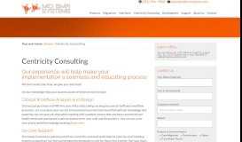 
							         Centricity Consulting - MD EMR Systems								  
							    