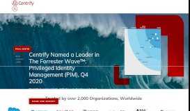 
							         Centrify: Leader in Privileged Access Management (PAM) Security ...								  
							    