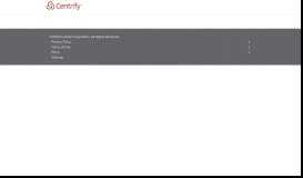 
							         Centrify Partner Portal								  
							    