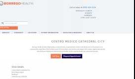 
							         Centro Medico Cathedral City - Borrego Health								  
							    