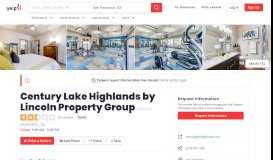 
							         Century Lake Highlands - 123 Photos & 33 Reviews - Apartments ...								  
							    