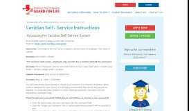 
							         Ceridian Self- Service Instructions | Guard For Life								  
							    