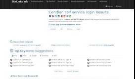 
							         Ceridian self service login Results For Websites Listing								  
							    