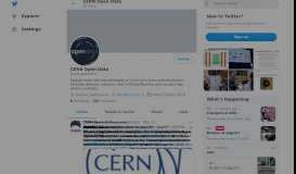 
							         CERN Open Data (@cernopendata) | Twitter								  
							    