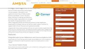 
							         Cerner | Ambra Health								  
							    