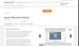 
							         Cerner Millenium Software - 2019 Reviews & Pricing - Software Advice								  
							    