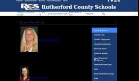 
							         Certified Employment – Human Resources – Rutherford County Schools								  
							    