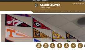 
							         Cesar Chavez Junior High: Home								  
							    