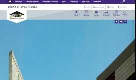 
							         Cesar Chavez Middle / Homepage - Waco ISD								  
							    