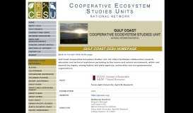
							         CESU Network - Gulf Coast Information Portal								  
							    